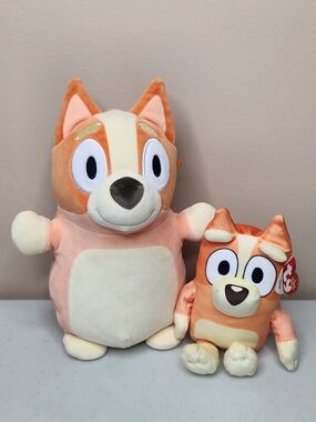 Bluey "Bingo" Plush Bundle – TY Beanie Baby & Squishmallows HugMees